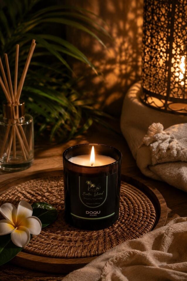 Doqu Home Exotic Island Kokulu Mum Saydam - 170 gr 4'lü