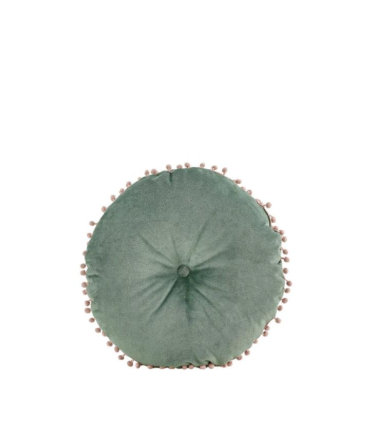 Doqu Home Romance Kırlent Asel 40x40 cm - Yesil