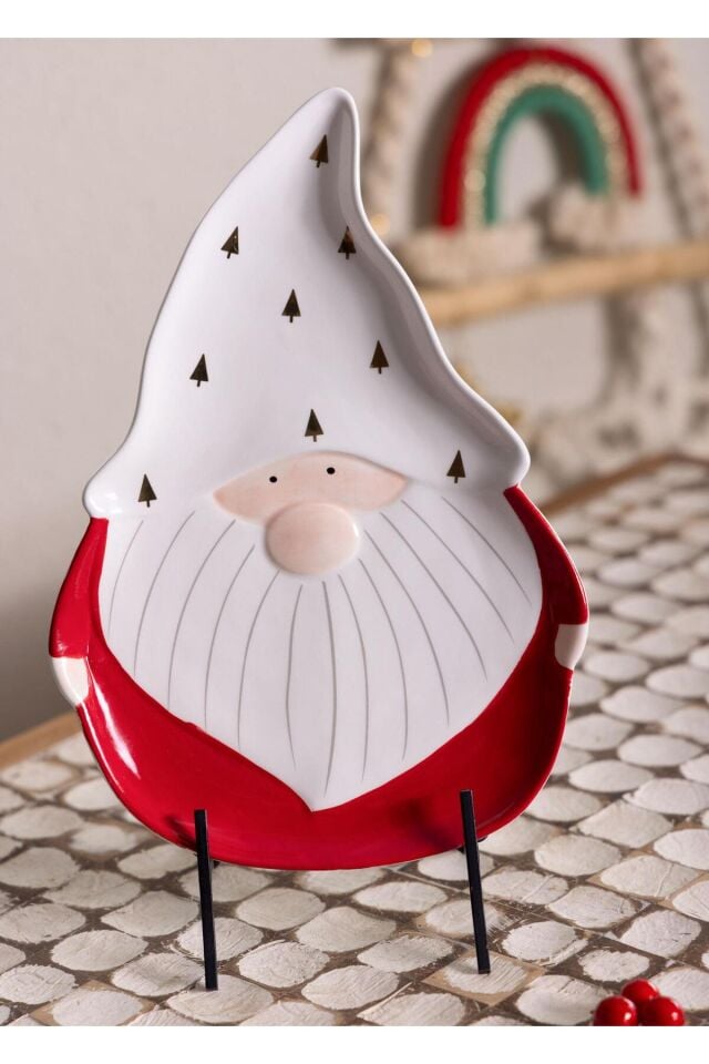 The Mia Yılbaşı Servis Tabağı 26x18 cm SUS0134