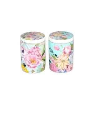 Lucky Art Peony Bone 2lı Kavanoz Seti 600ml LYBA 042