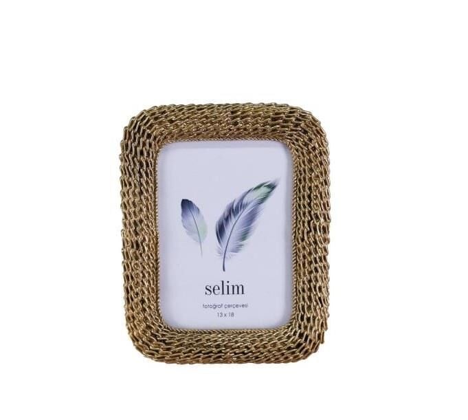 Crearthome  Chain Çerçeve Altın 13x18 cm SCRV117ALT84RS
