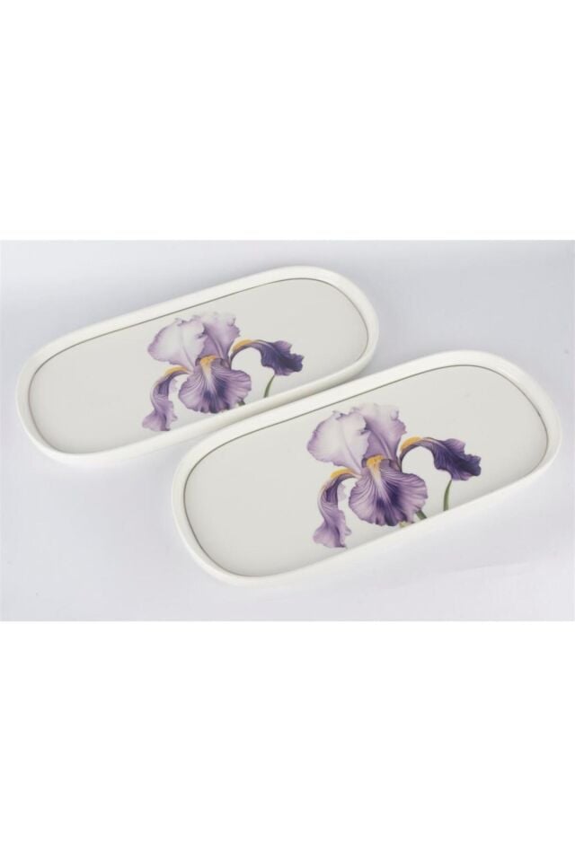 Mikasa Moor Art Of Botanica Lila 2li Oval Tabak 35x15cm P388.132900