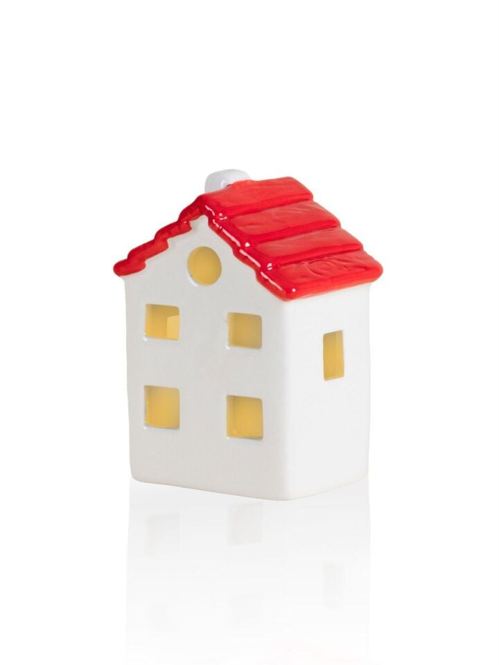 The Mia Dekoratif Led Işıklı Yılbaşı Evi 8x6x12 cm  SUS0118