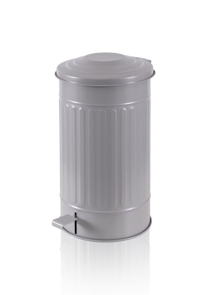 The Mia Çöp Kovası Mutfak 24 Lt Açık Gri KRN0034