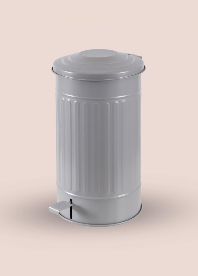 The Mia Çöp Kovası Mutfak 24 Lt Açık Gri KRN0034