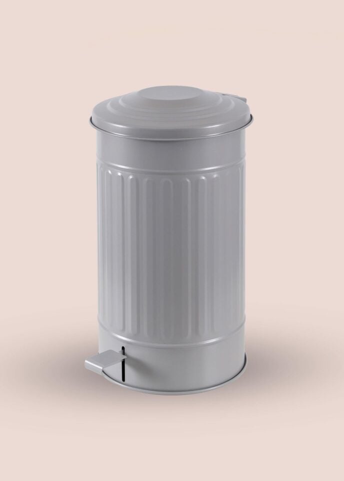 The Mia Çöp Kovası Mutfak 24 Lt Açık Gri KRN0034