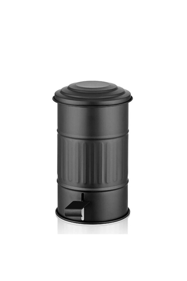 The Mia Çöp Kovası Banyo 5 Lt - Siyah GLV0294
