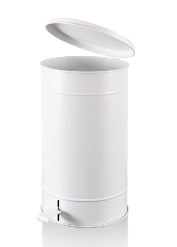 The Mia Çöp Kovası Beyaz 24 Lt GLV0772