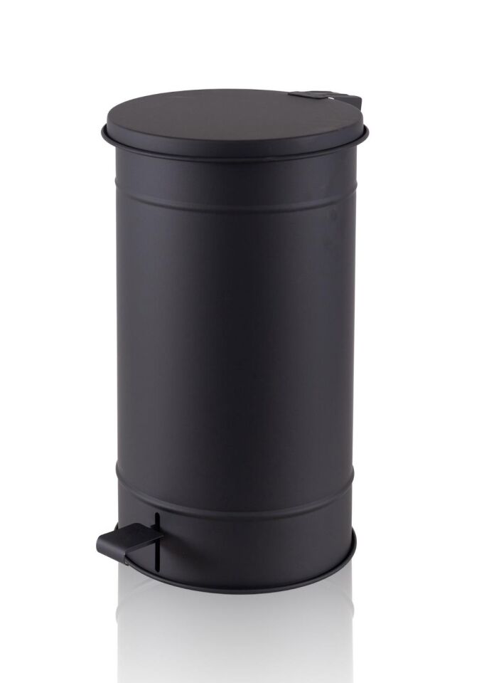 The Mia Çöp Kovası Siyah 24 Lt GLV0773