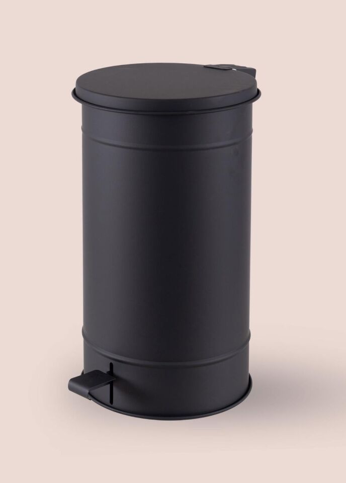 The Mia Çöp Kovası Siyah 24 Lt GLV0773