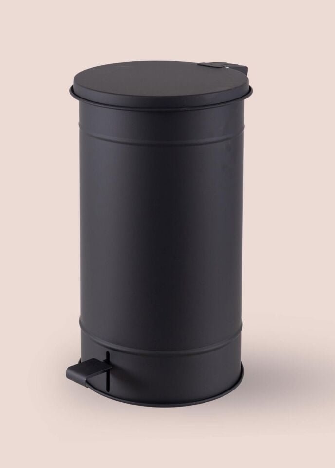 The Mia Çöp Kovası Siyah 24 Lt GLV0773