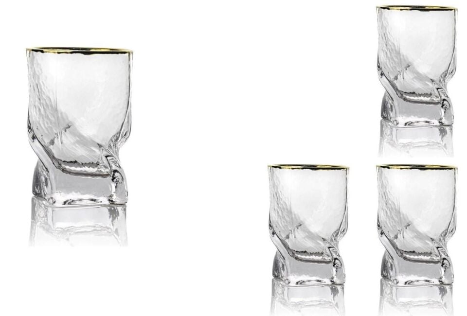 Mikasa Moor Twist Gold 4lü Meşrubat Bardağı 280ml P387.117105