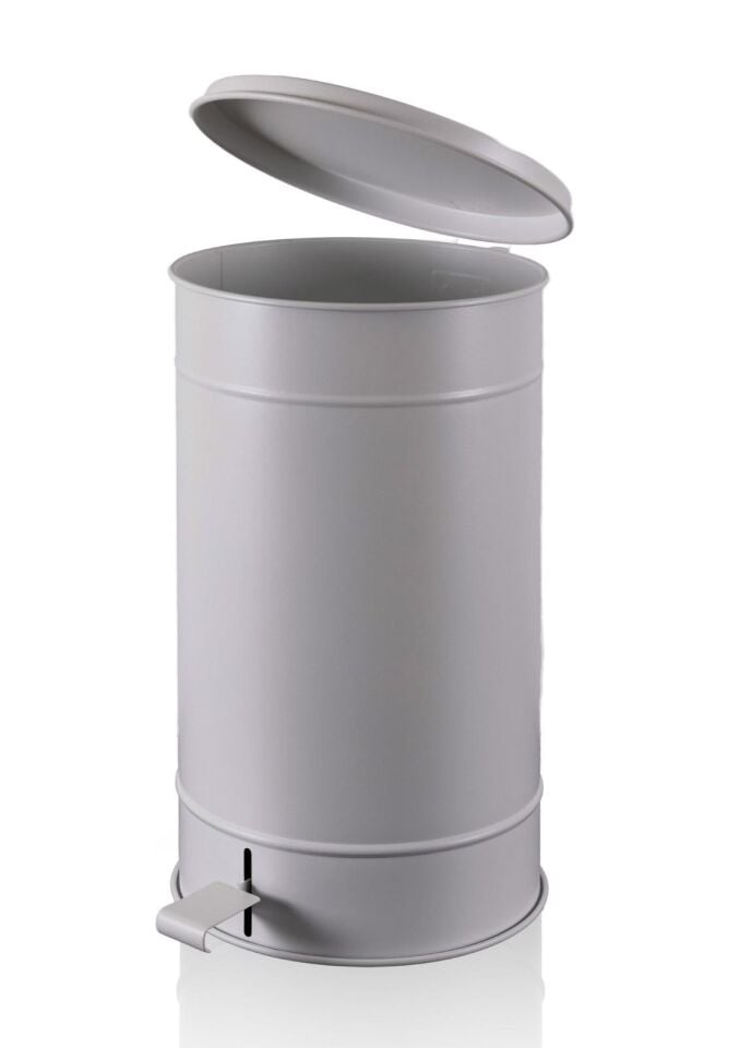 The Mia Çöp Kovası Açık Gri 24 Lt GLV0774