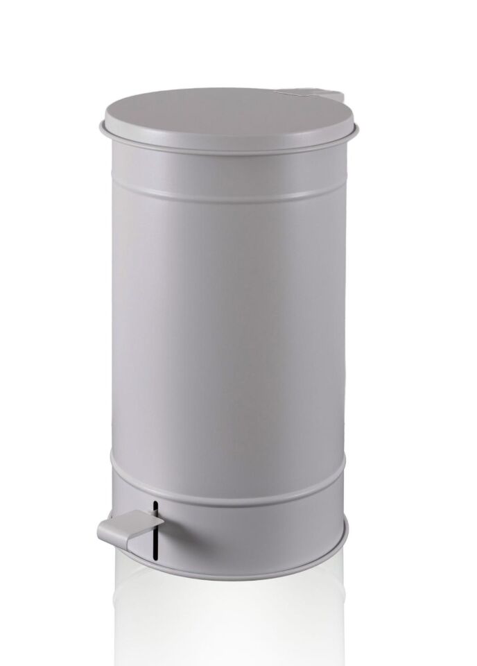 The Mia Çöp Kovası Açık Gri 24 Lt GLV0774