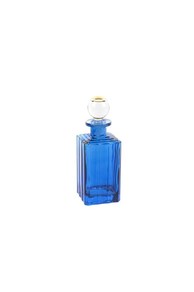 Mikasa Moor Mavi Gold Çizgili Cam Şişe 19cm 200ml P091.331856