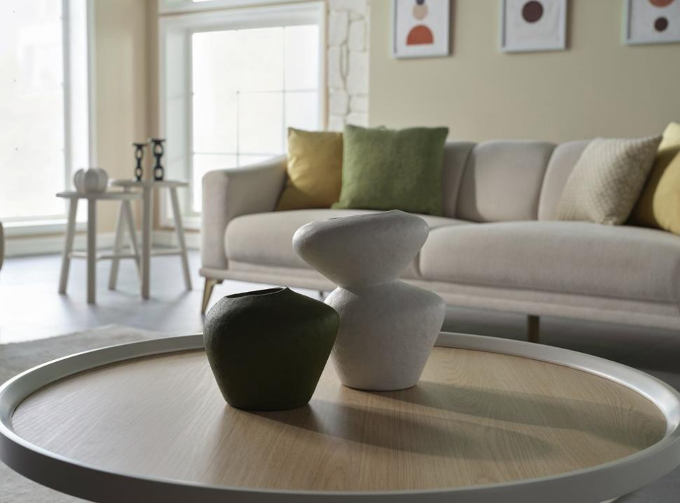 Doqu Home Fiona Dual İkili Seramik Vazo