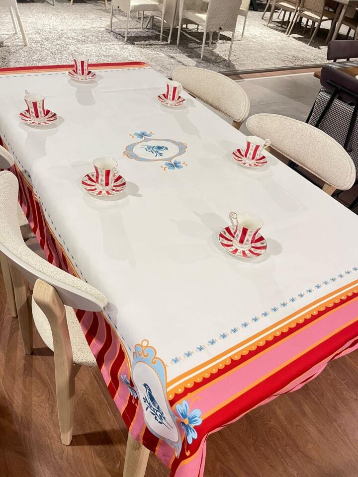 Crearthome Bellisima Masa Örtüsü 140 x 200 Cm Sofra Sunum