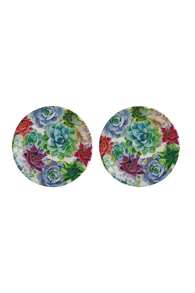 Lucky Art Vivace Melamin 2’lü Tabak Seti 23 cm DIO30032
