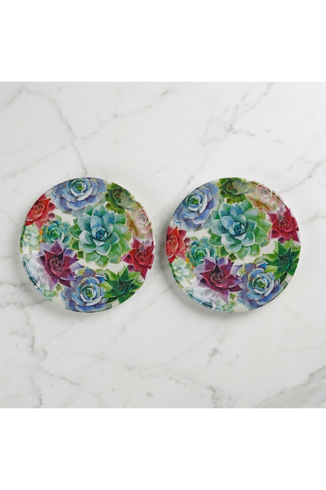 Lucky Art Vivace Melamin 2’lü Tabak Seti 23 cm DIO30032