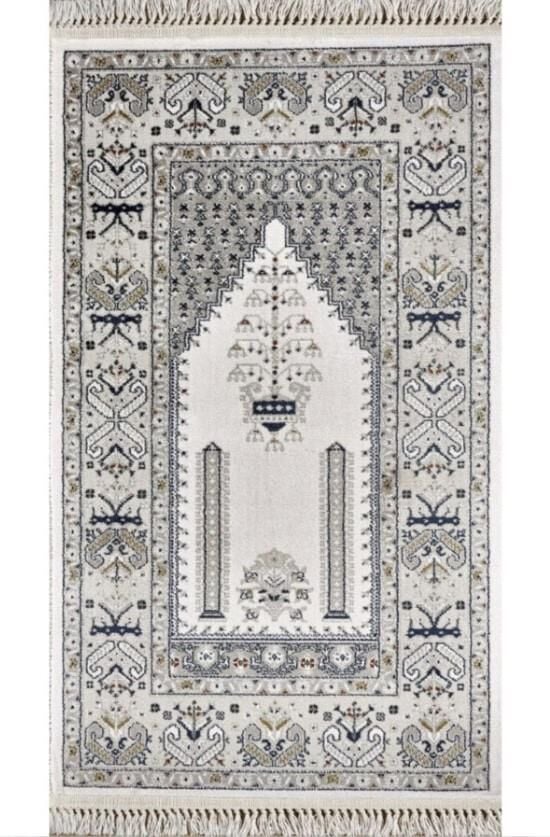 Gümüşsuyu Zara 17434 Tozumaz Seccade 80X130 - Gri