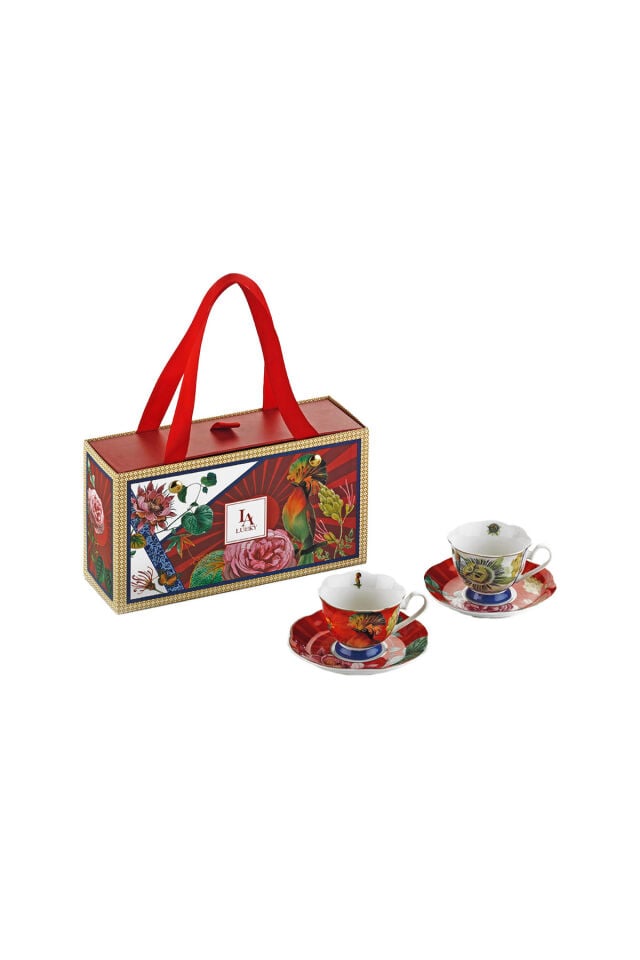 Lucky Art Liorine Bone 2’lü Kahve Fincanı Seti 90 ml LYBA 120