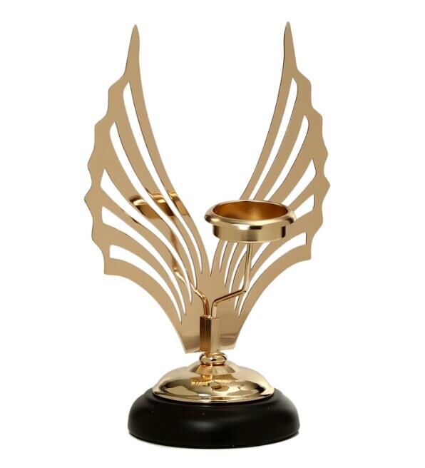 Crearthome Pegasus Gold Mumluk 17x14x25 cm AK.JE0086
