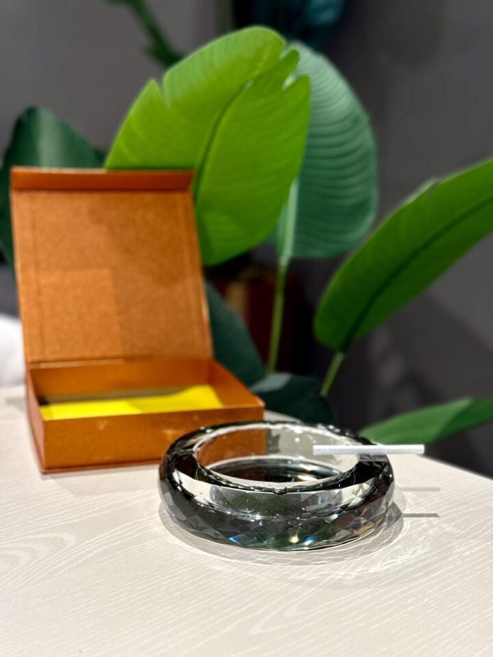 Royking Kristal Küllük Küçük Boy Füme YV-459