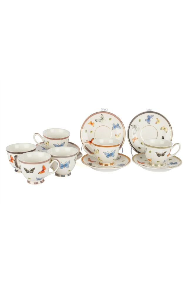 Mikasa Moor Butterfly 6lı Kahve Fincan Seti P123.124011