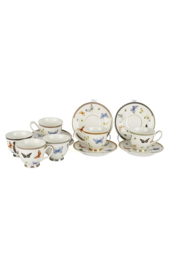 Mikasa Moor Butterfly 6lı Kahve Fincan Seti P123.124011