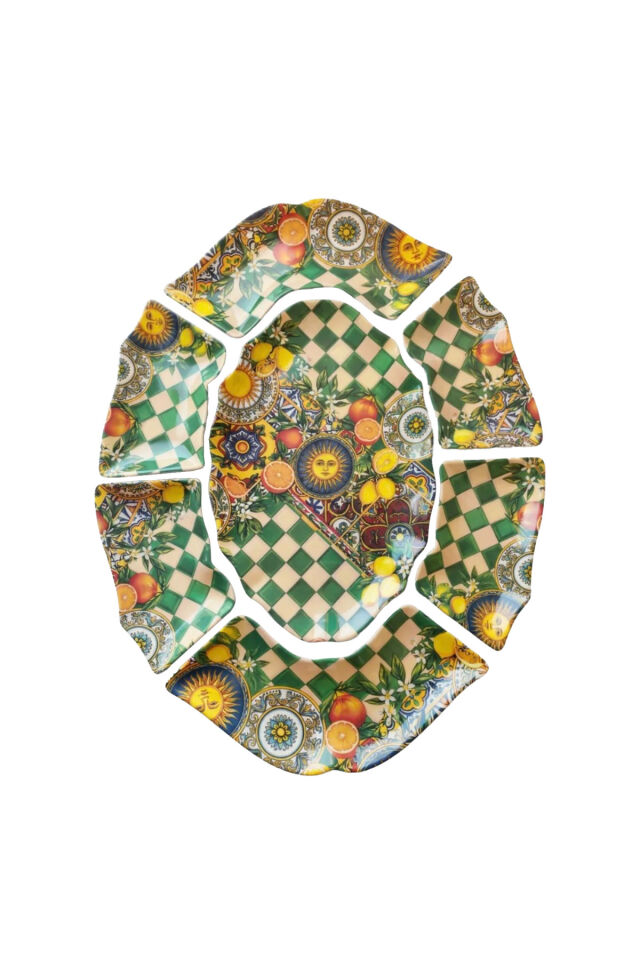 Lucky Art Sanora Melamin 7 Parça Meze Seti DIO30052