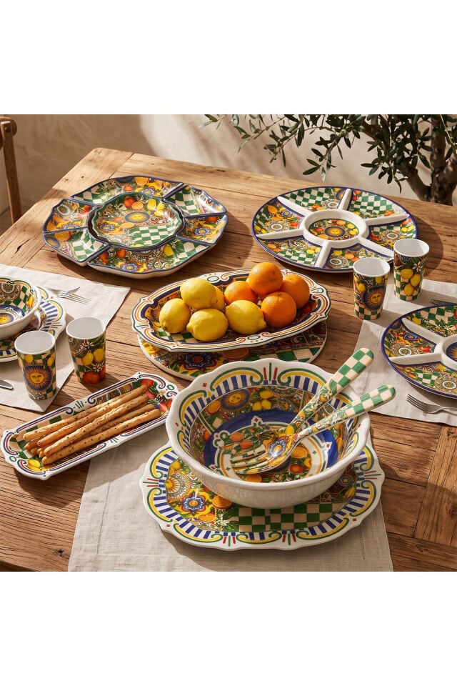 Lucky Art Sanora Melamin 7 Parça Meze Seti DIO30052